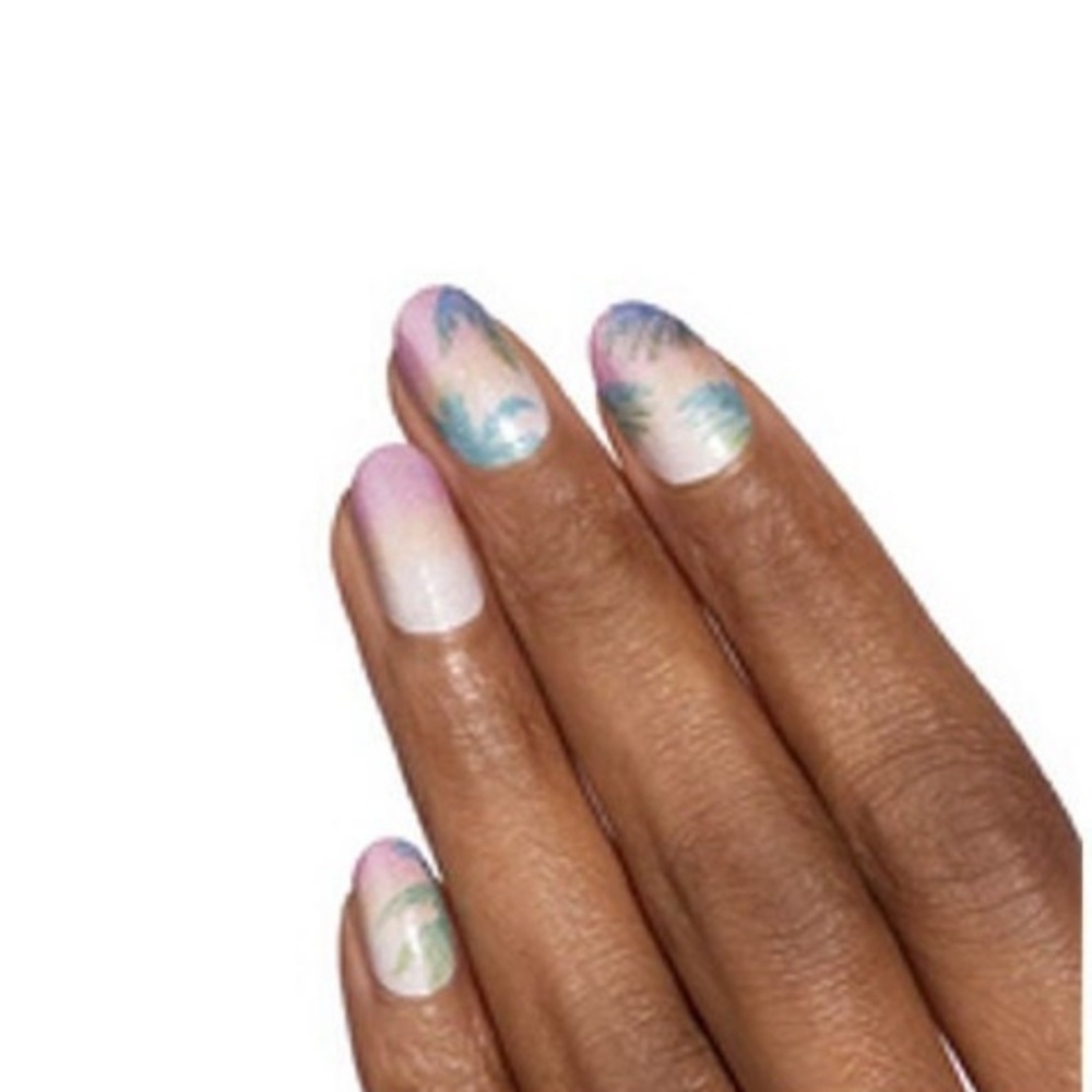 *Retired* Color Street: Cabana Breeze | Beach Tropical Palm Tree Orange Pink - Picture 9 of 11